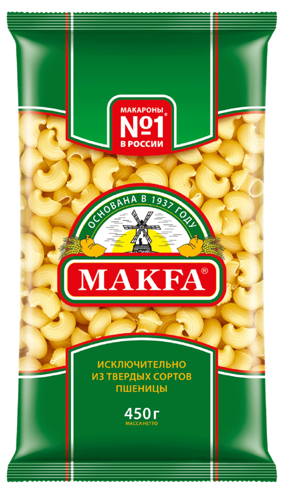 

Макаронные изделия Makfa Улитки 450 г