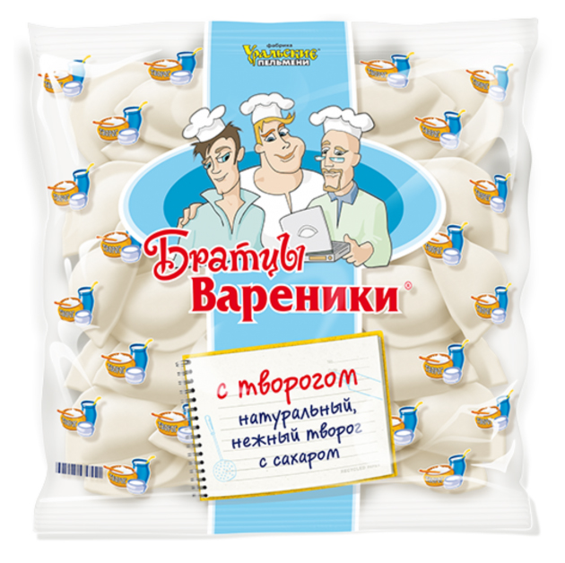

Вареники Братцы Вареники с творогом 350 г