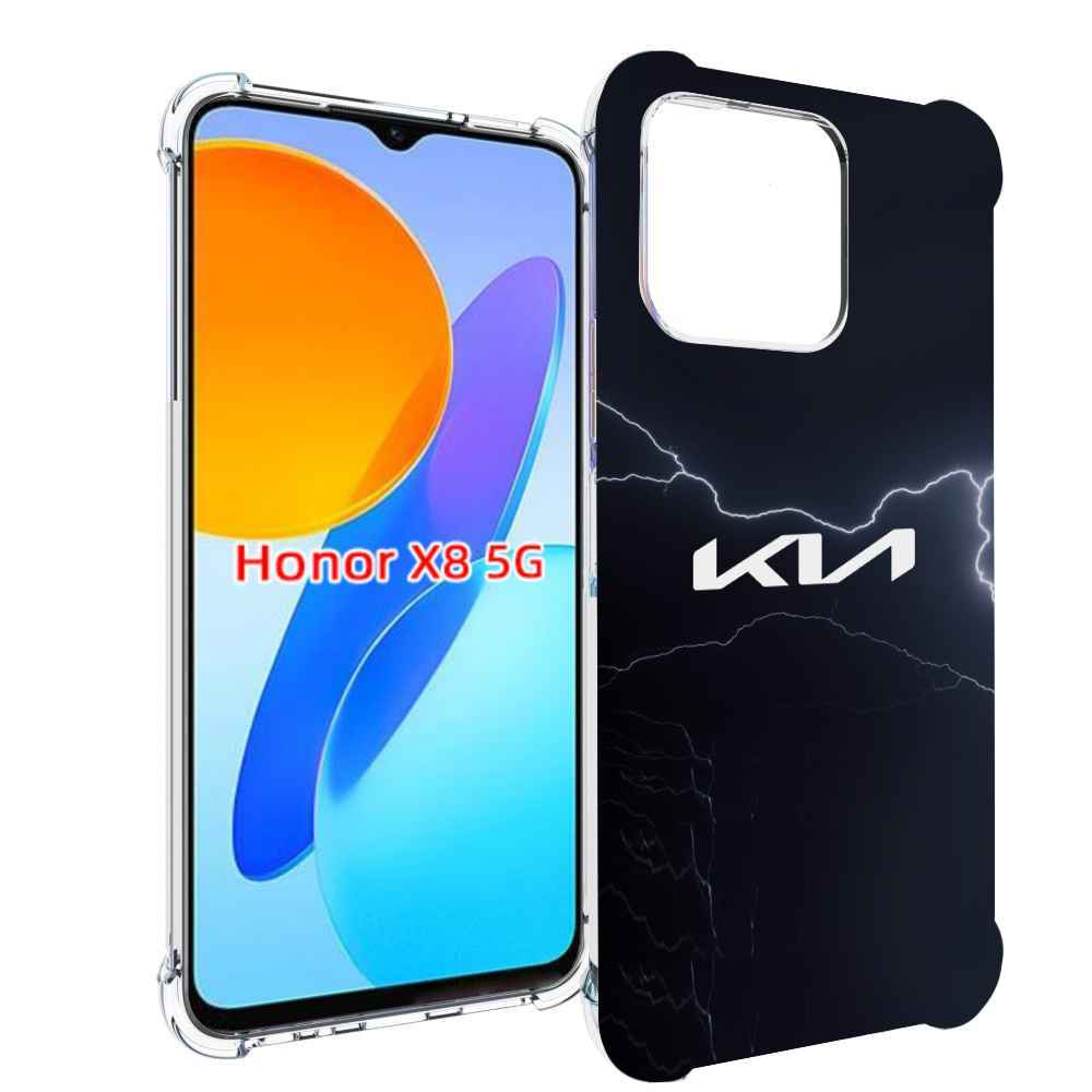 

Чехол MyPads kia киа 2 для Honor X8 5G, Прозрачный, Tocco