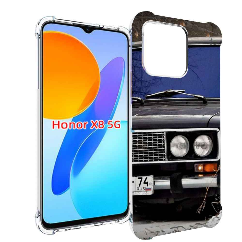 

Чехол MyPads lada лада ваз 1 для Honor X8 5G, Прозрачный, Tocco