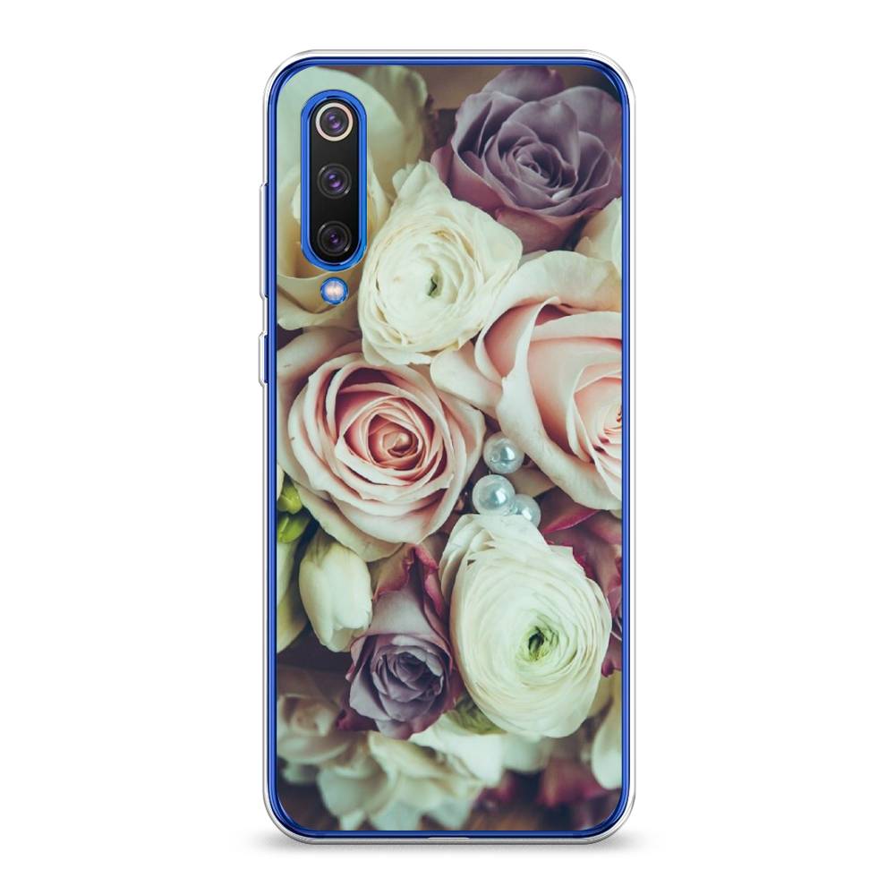

Чехол на Xiaomi Mi9 SE "Свадебный букет", Белый;фиолетовый, 35250-2