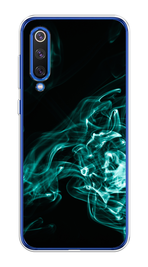 

Чехол на Xiaomi Mi9 SE "Дым", Голубой;черный, 35250-3