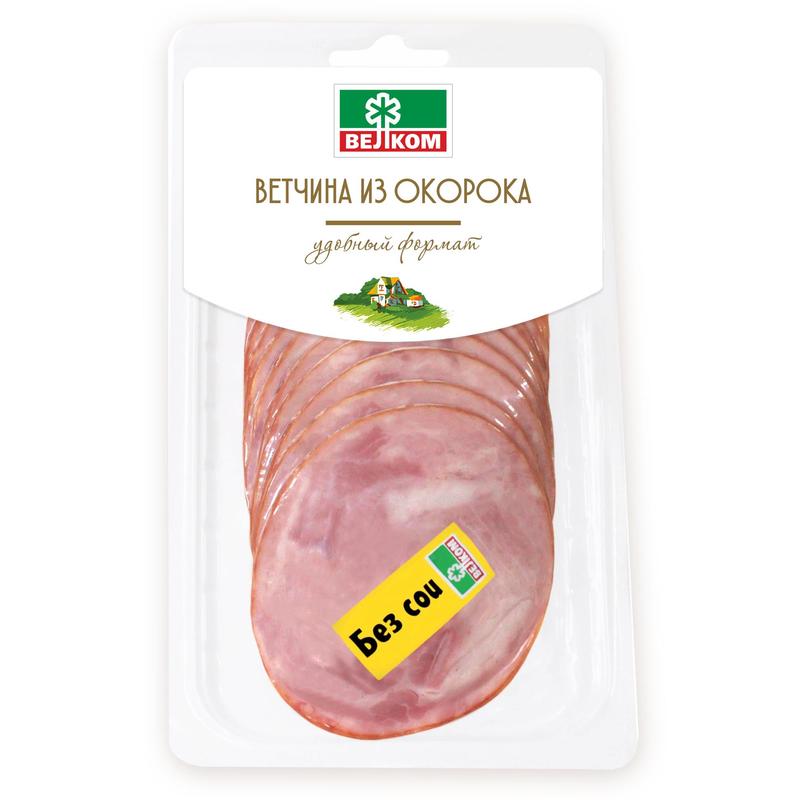 

Ветчина вареная Великолукский мясокомбинат Свиная особая нарезка 150 г