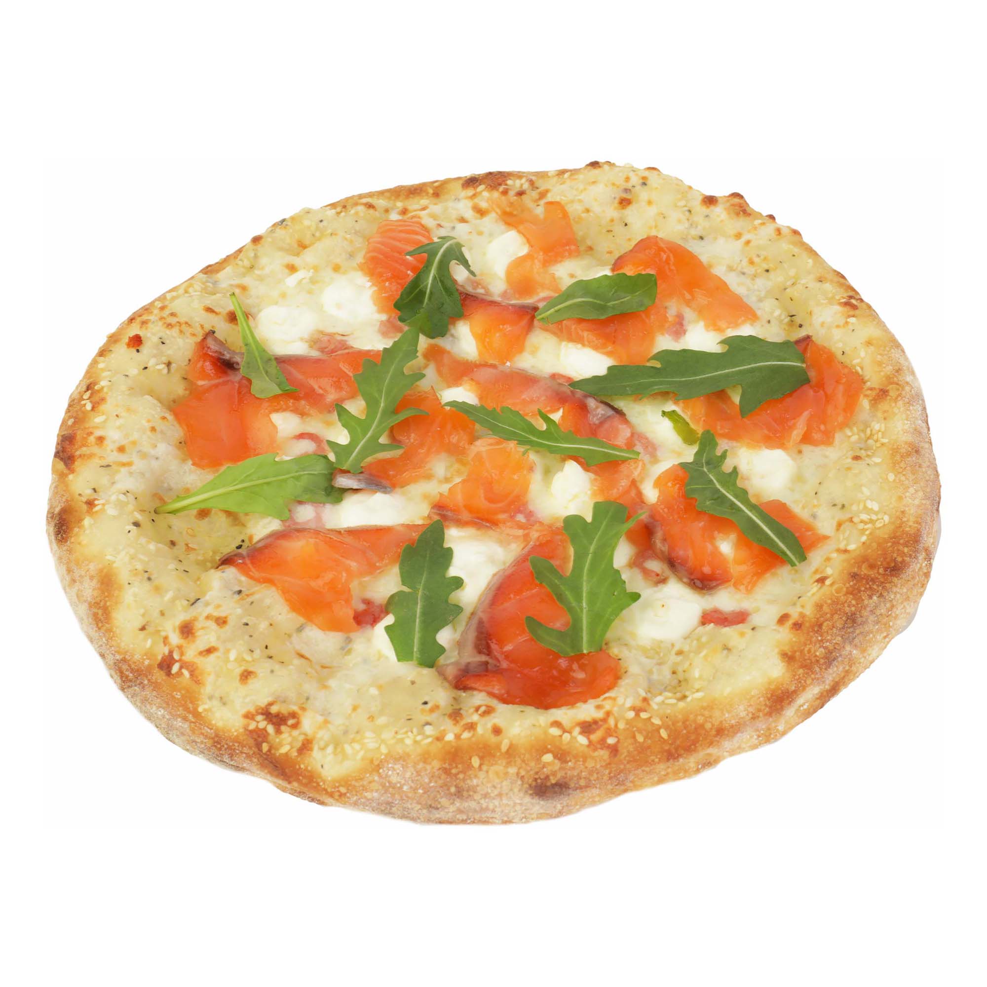 Пицца Лента с лососем-креветками 390 г