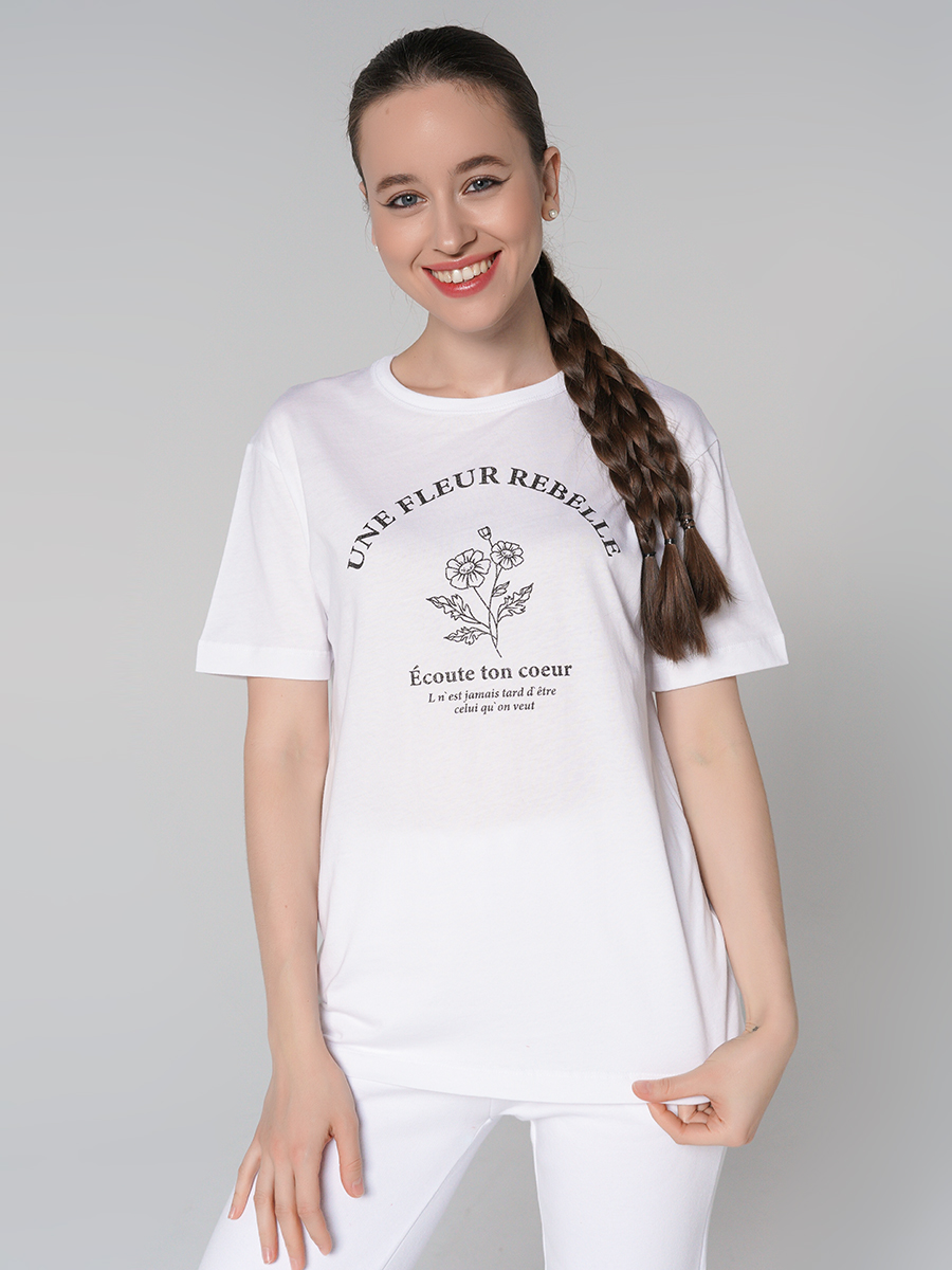 

Футболка женская ТВОЕ 85974 белая XS, 85974