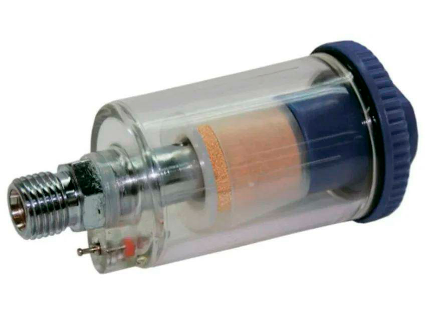 Фильтр для краскопульта. JetaPro JF80 влагоотделитель с клапаном слива конденсата для крас