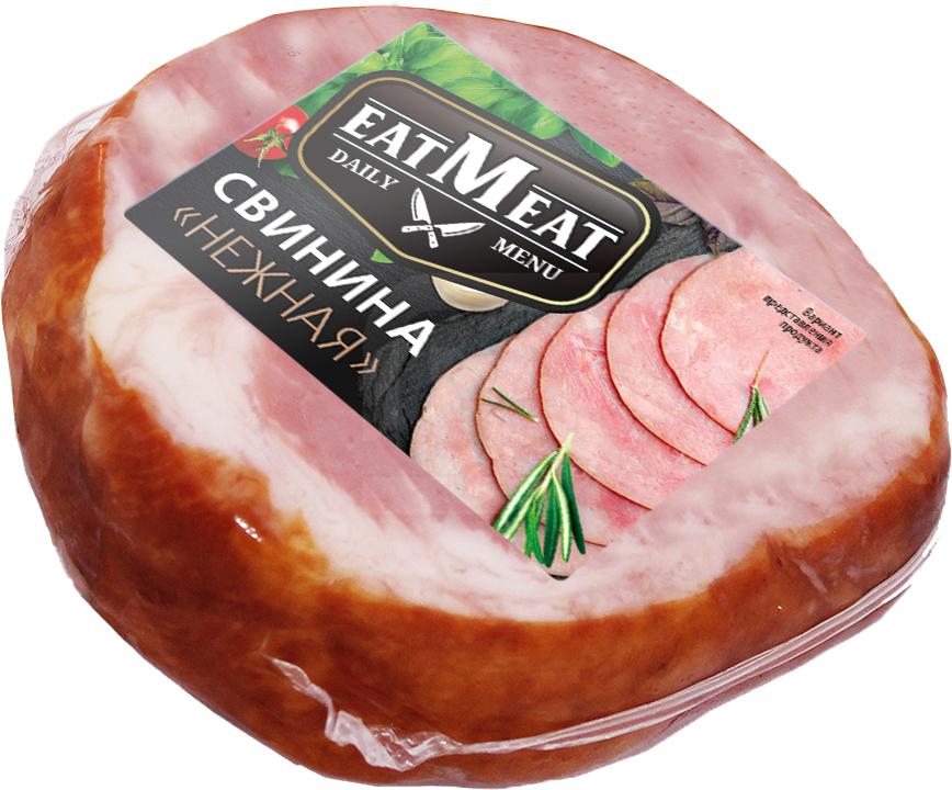

Ветчина свиная Eat Meat Нежная варено-копченая 0,3 кг