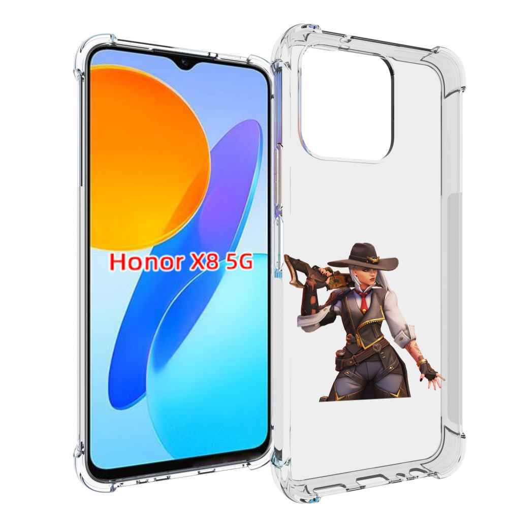 

Чехол MyPads overwatch для Honor X8 5G, Прозрачный, Tocco
