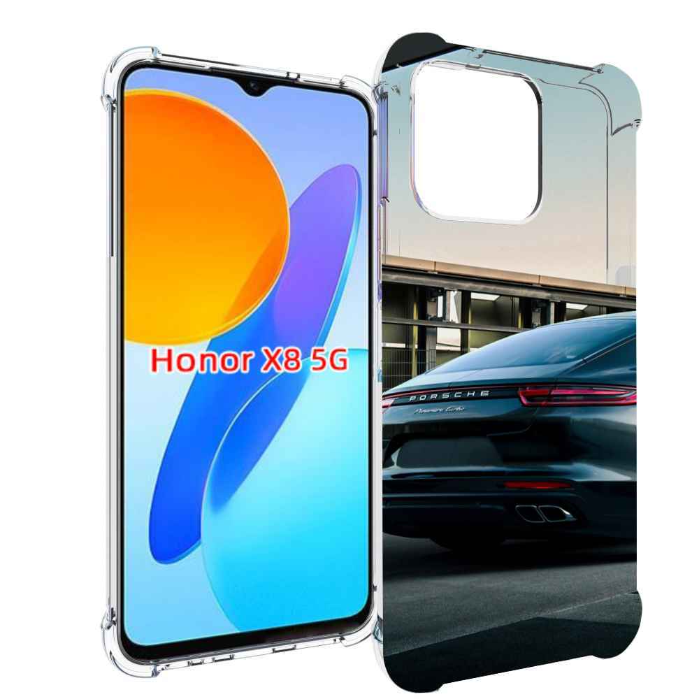 

Чехол MyPads porsche порш 4 для Honor X8 5G, Прозрачный, Tocco