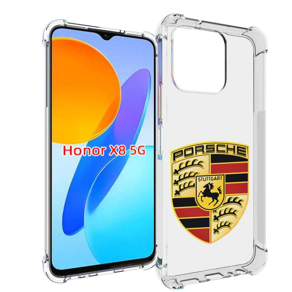 

Чехол MyPads porsche-порш-5 мужской для Honor X8 5G, Прозрачный, Tocco