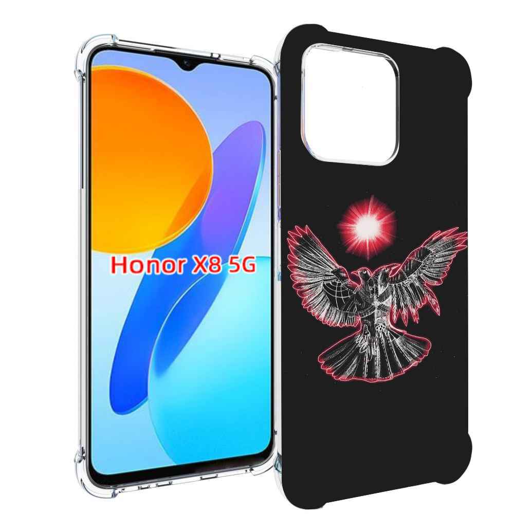 

Чехол MyPads pyrokinesis валькирия для Honor X8 5G, Прозрачный, Tocco