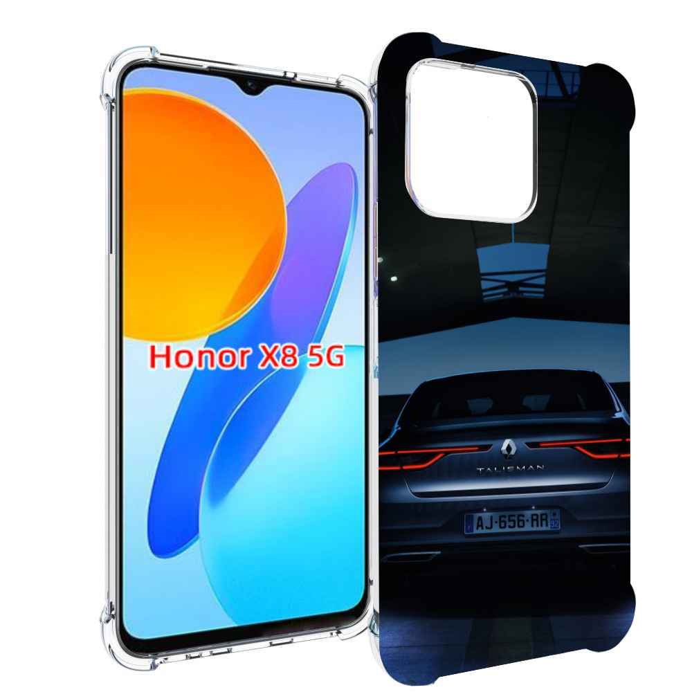 

Чехол MyPads renault рено 1 для Honor X8 5G, Прозрачный, Tocco