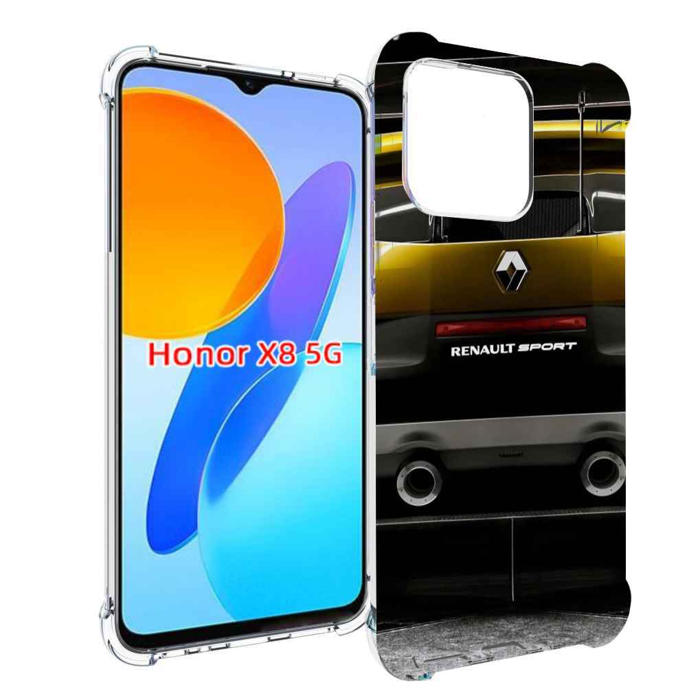 

Чехол MyPads renault-рено-3 мужской для Honor X8 5G, Прозрачный, Tocco