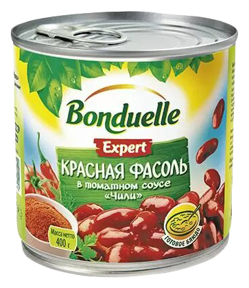 

Фасоль Bonduelle Красная в пикантном соусе чили 400 г
