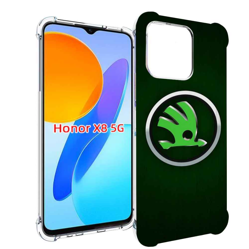 

Чехол MyPads skoda-шкода-3 мужской для Honor X8 5G, Прозрачный, Tocco