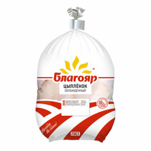 

Окорочок цыпленка-бройлерв Благояр охлажденный +-1 кг