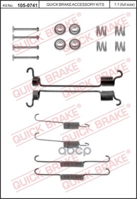 

Ремкомп-Ты Тормоза Мет. Quick Brake OJD (QUICK BRAKE) арт. 1050741