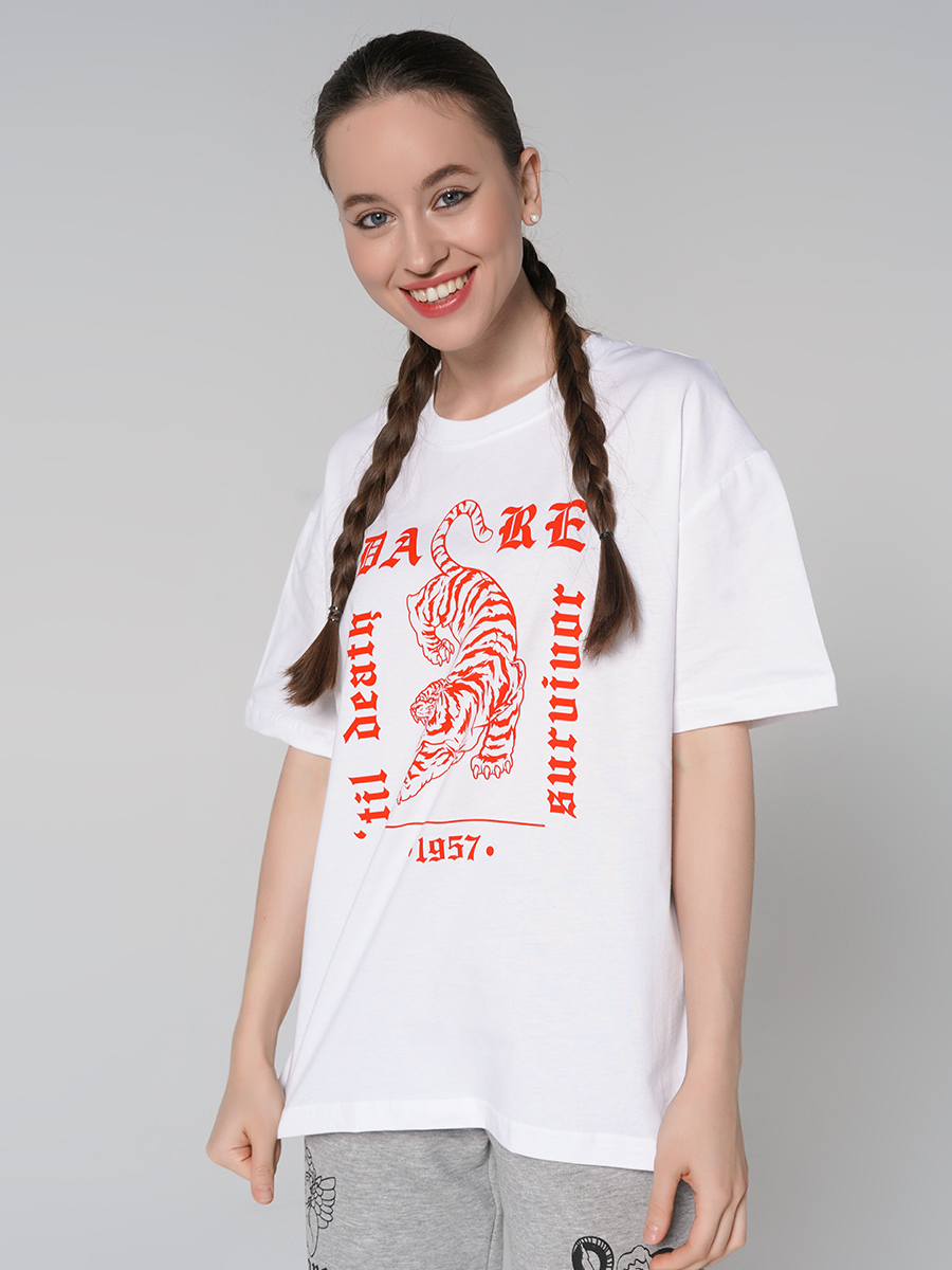 

Футболка женская ТВОЕ 86581 белая XL, 86581