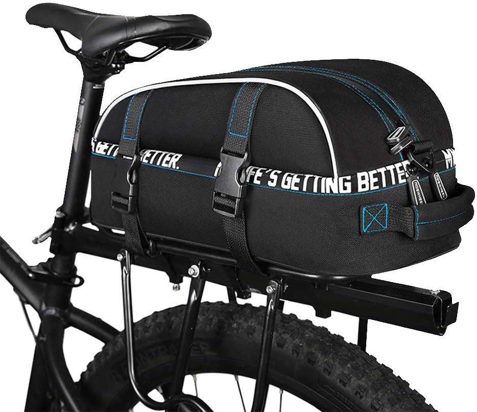 Велосипедная сумка на багажник Roswheel 141416-B. 8 л