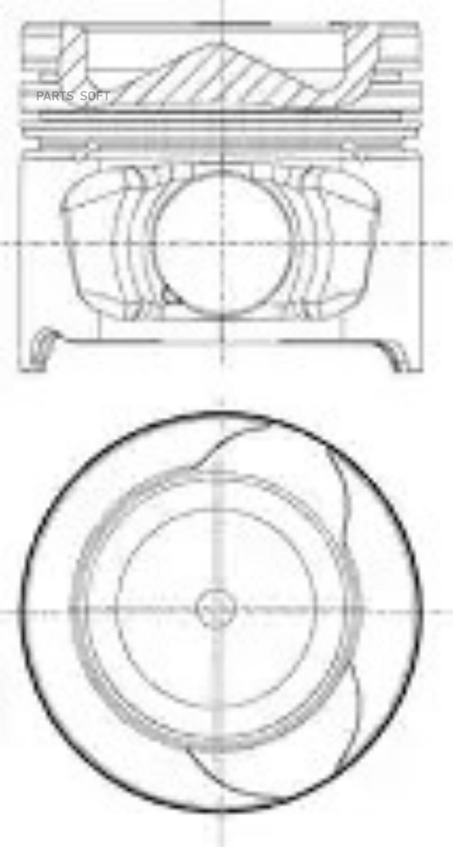 

Поршень NURAL 8712340740 D76.5 +0.5; Renault Megane; Clio; Scenic Iii 1.5Dci 08