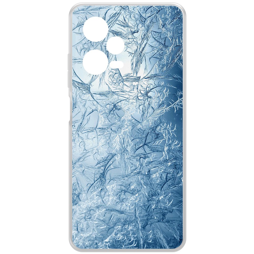 

Чехол-накладка Krutoff Clear Case Лед для Xiaomi Redmi Note 12 Pro 5G, Прозрачный