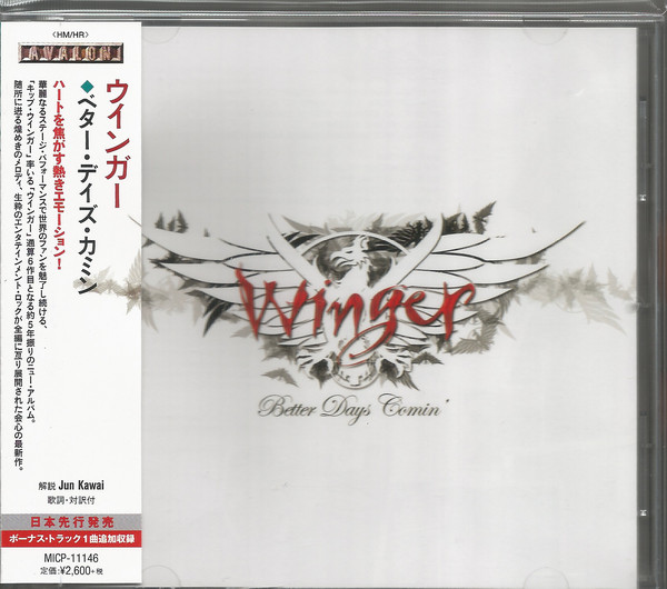 

Winger: Better Day's Comin' (1 CD)