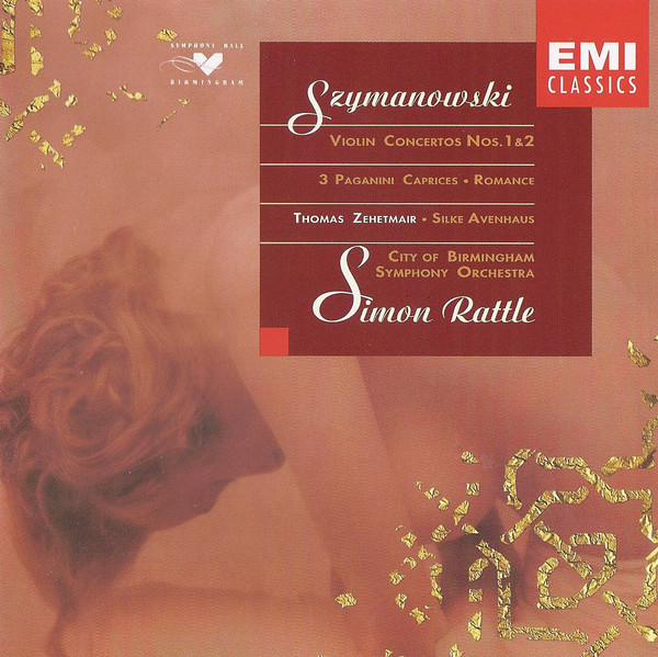 Szymanowski: Violin Concertos Nos. 1/2 - Simon Rattle (1 CD)