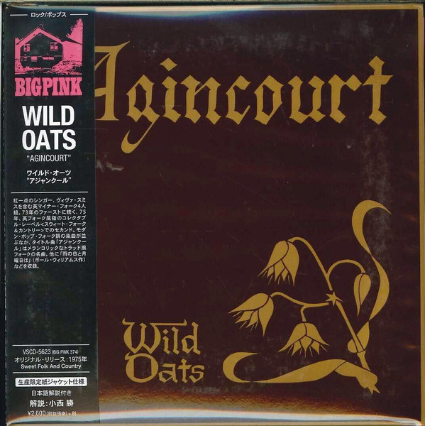 

Wild Oats: Agincourt (1 CD)