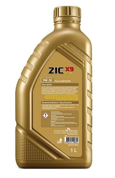 Zic Моторное масло Zic X9 Ls Diesel 5W-40 Синтетическое 1 Л 132609