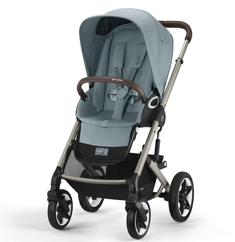 

Прогулочная коляска Cybex Talos S Lux TPE Sky Blue с дождевиком, Talos S Lux