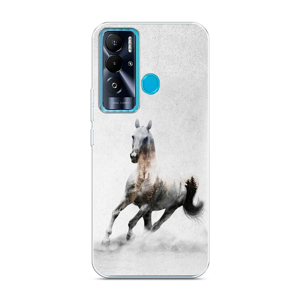 

Чехол Awog на Tecno Pova Neo "Лошадь лес", 302150-2