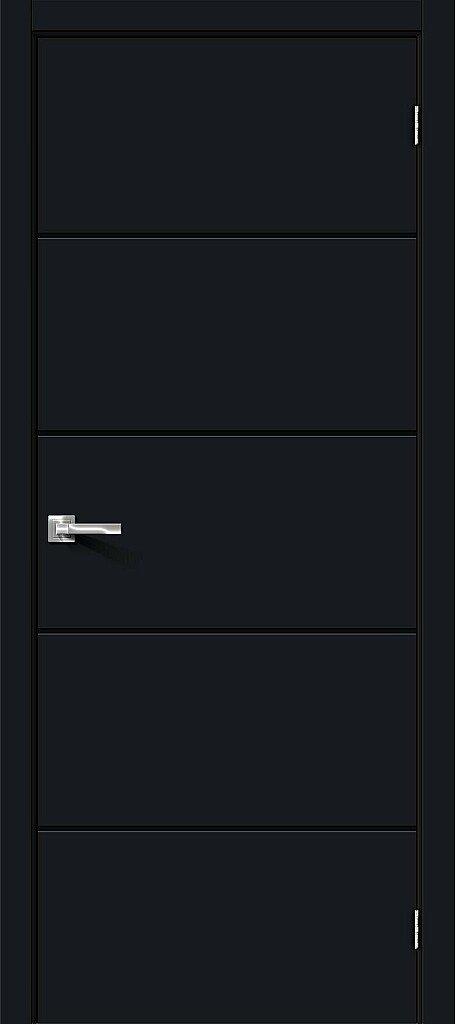 

Дверь Граффити-1 Total Black Браво, Bravo 200*70