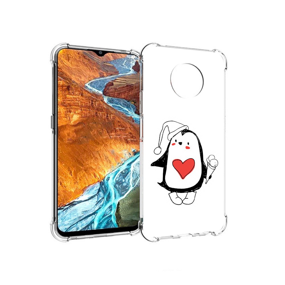 

Чехол MyPads Tocco для Nokia G300 Пингвин с мороженым (PT224563.108.135), Прозрачный, Tocco