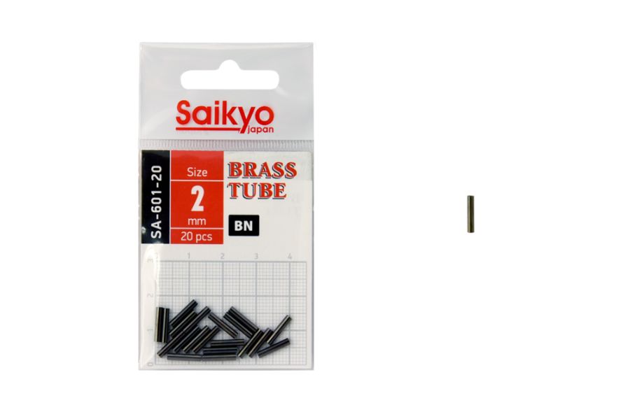

Обжимные трубки Saikyo SA-601-20 ( 1упк. по 20шт.), Черный;серебристый, SA-601-20