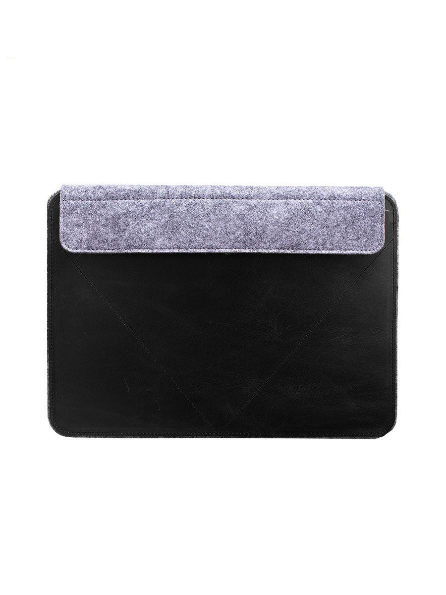 Чехол для ноутбука унисекс ЧФ13 13 светло-серый/черный Reversal. Цвет: черный