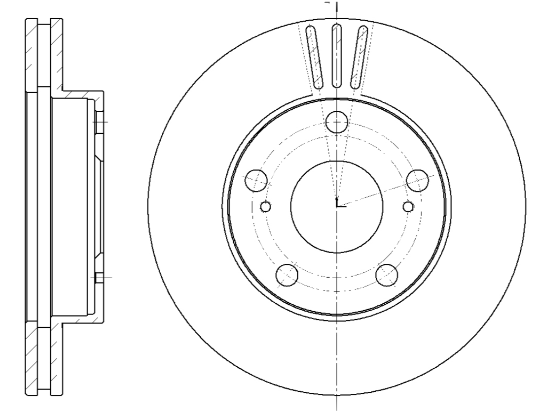 

AVANTECH BR0126S Диск тормозной ()