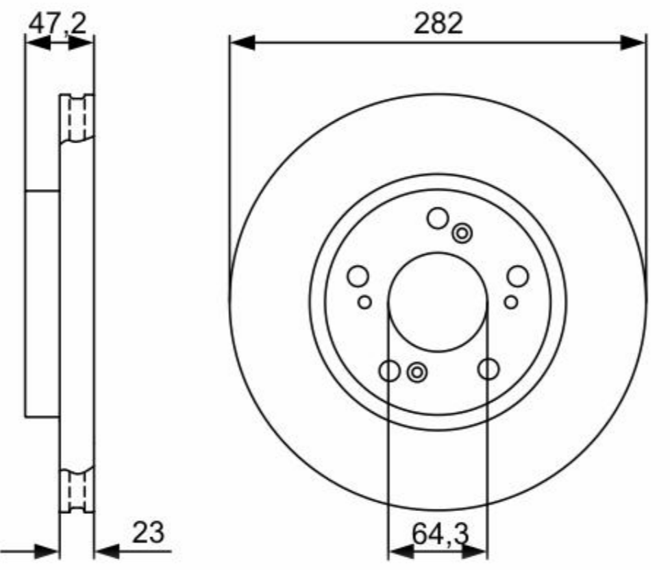 

AVANTECH BR0302S Диск тормозной ()