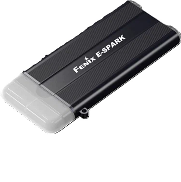 

Фонарь Fenix E-Spark ручной светодиодный встроенный аккумулятор черный, E-Spark