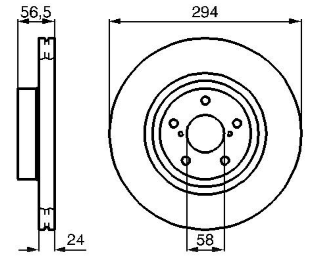 

AVANTECH BR0605S Диск тормозной ()