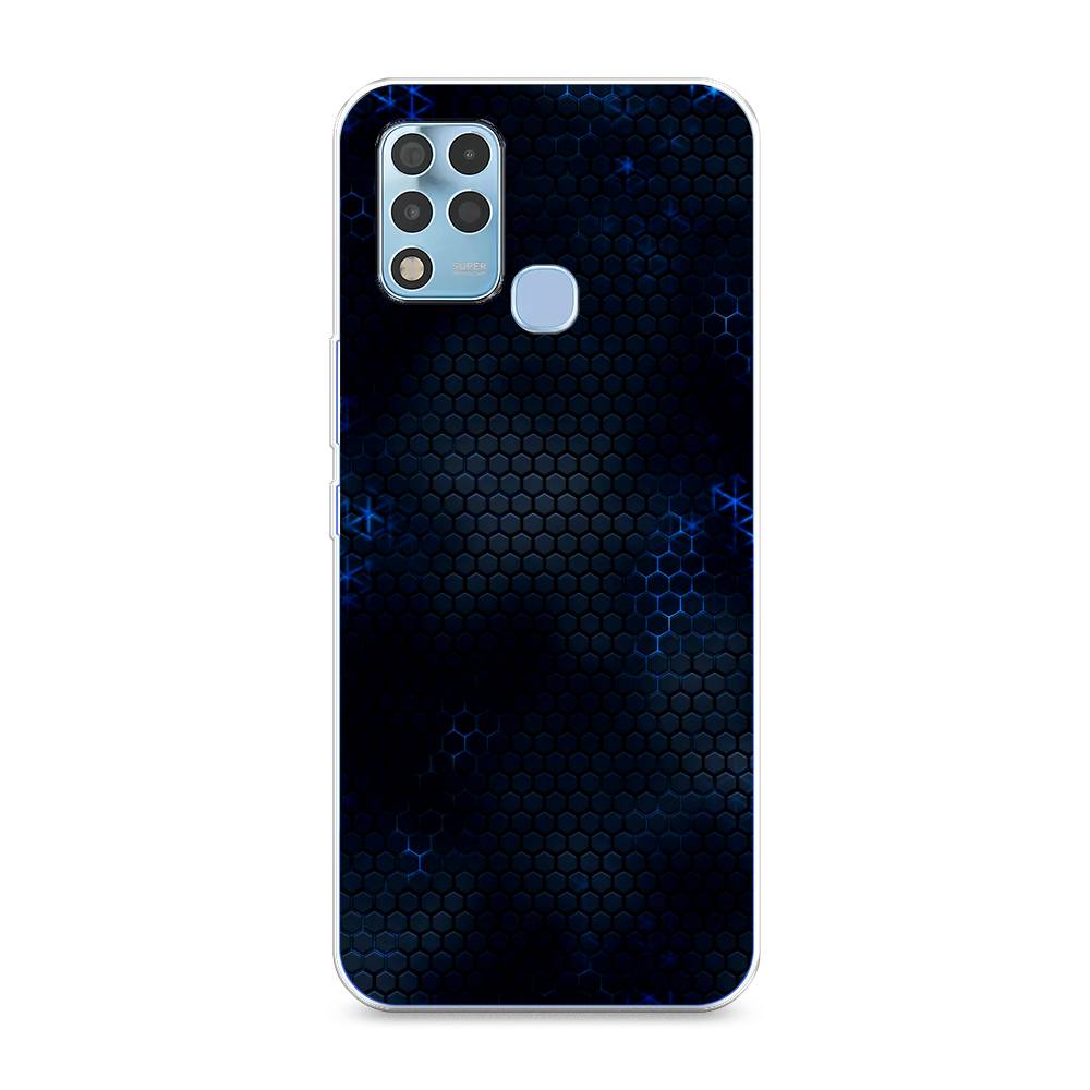 

Чехол Awog "Фон соты синие" для Infinix Hot 11 G37, 3102150-3
