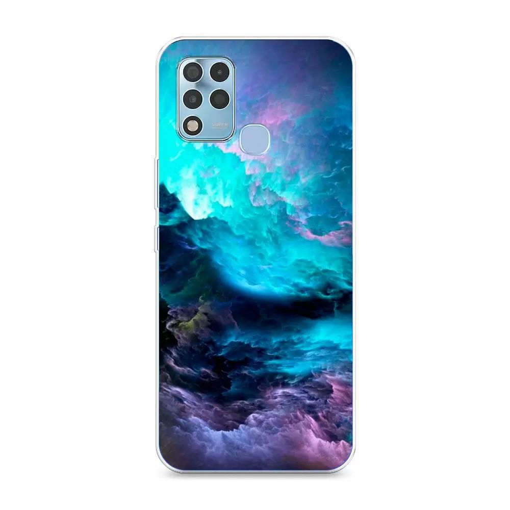

Чехол Awog на Infinix Hot 11 G37 "Бирюзовое небо", Разноцветный, 3102150-4