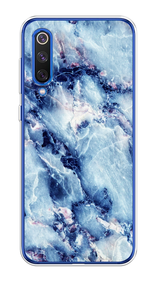 

Чехол на Xiaomi Mi9 SE "Мрамор с синими прожилками", Синий, 35250-3
