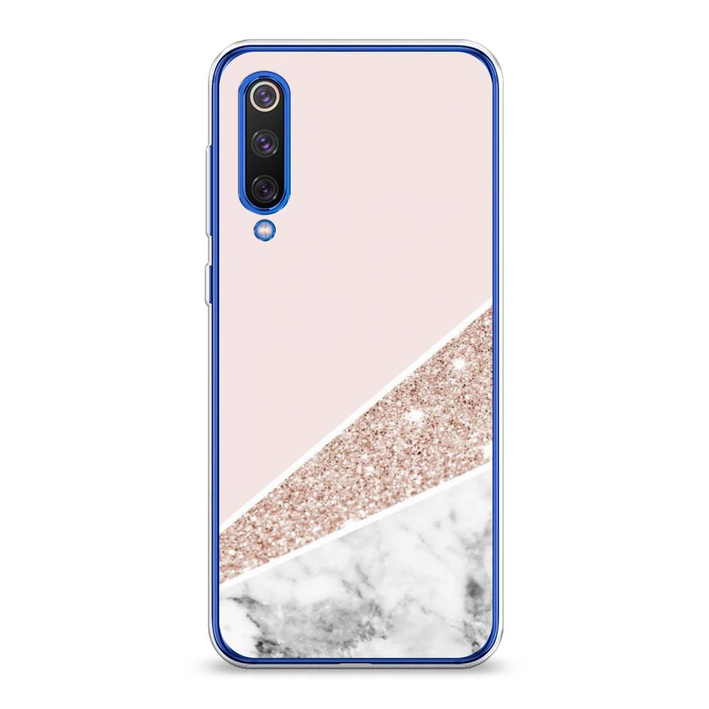 

Чехол на Xiaomi Mi9 SE "Блестящий розовый мрамор", 35250-3