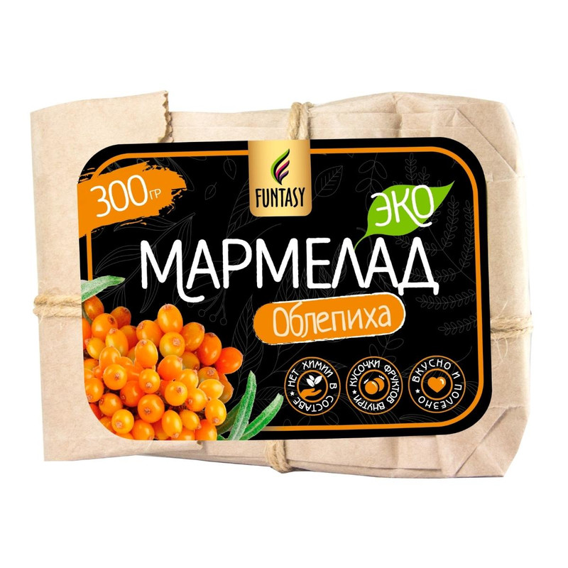 

Эко мармелад Funtasy Облепиха, 300 гр