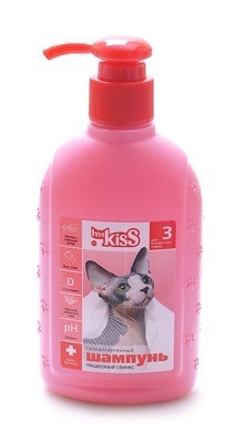 

Шампунь Ms KIss Грациозный сфинкс для бесшерстных пород 200 г