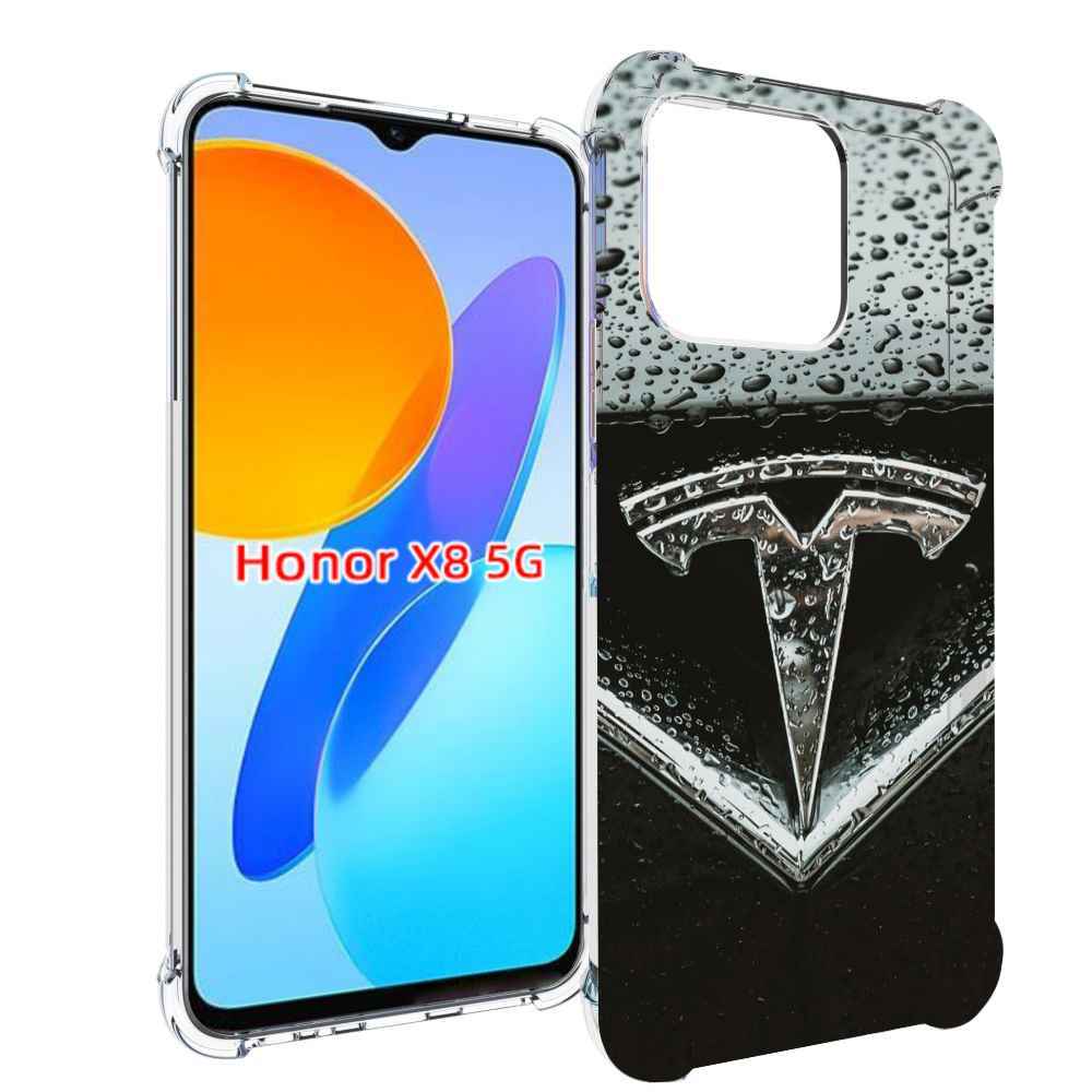Чехол MyPads tesla тесла 1 для Honor X8 5G