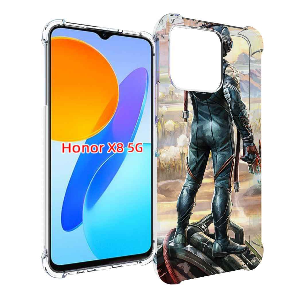 

Чехол MyPads the-outer-worlds для Honor X8 5G, Прозрачный, Tocco