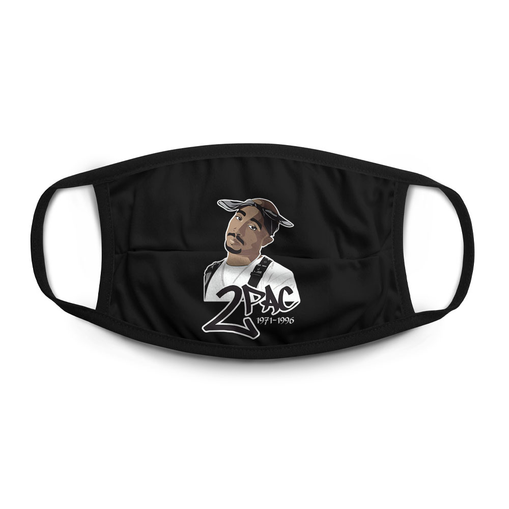 

Многоразовая маска унисекс Burnettie Зарубежные 2Pac, Разноцветный, Зарубежные 2Pac