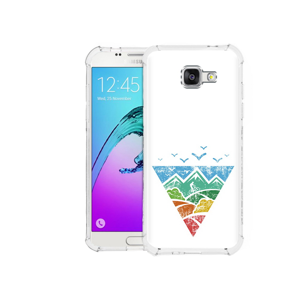 

Чехол MyPads Tocco для Samsung Galaxy A5 (2016) Лес земля море чайки (PT25252.581.105), Прозрачный, Tocco