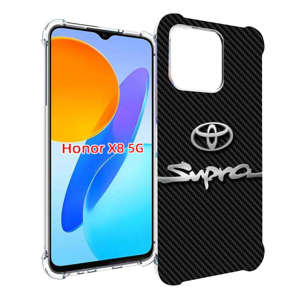 

Чехол MyPads toyota тоиота 2 для Honor X8 5G, Прозрачный, Tocco